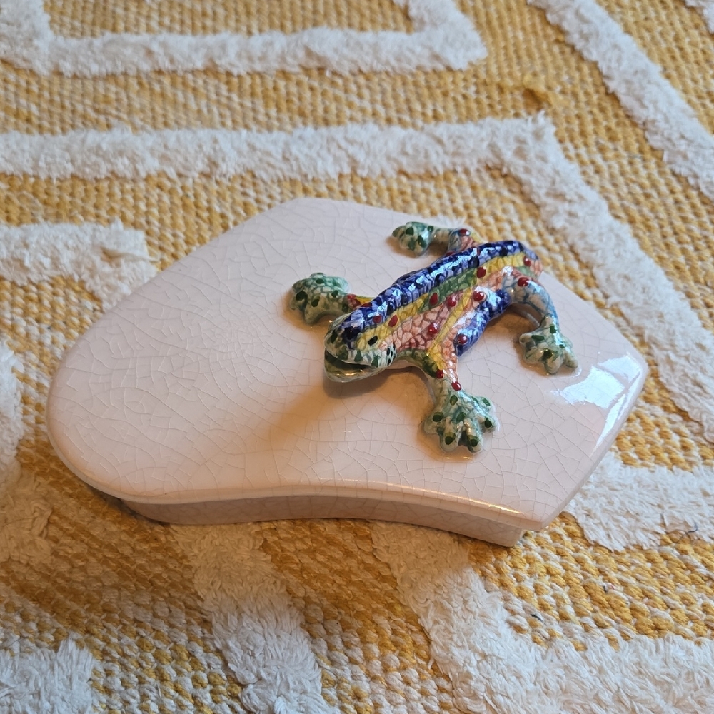 Antoni Gaudi Box With Lizard